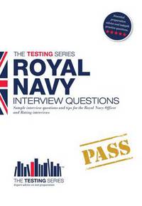Book Cover for Royal Navy Interview Questions by Richard McMunn