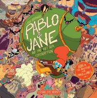 Book Cover for Pablo & Jane and the Hot Air Contraption by José Domingo