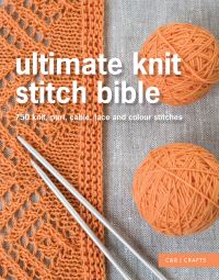 Book Cover for Ultimate Knit Stitch Bible by 