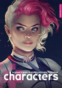 Book Cover for Beginner's Guide to Digital Painting in Photoshop. Characters by 
