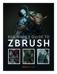 Book Cover for Beginner's Guide to ZBrush by Marisa Lewis