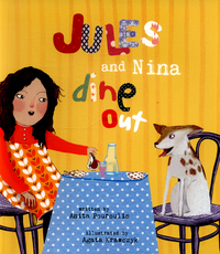 Book Cover for Jules and Nina Dine Out by Anita Pouroulis