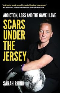Book Cover for Scars Under the Jersey by Sarah Rhind