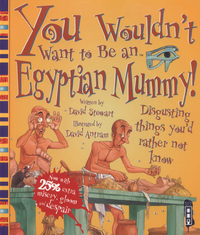 Book Cover for You Wouldn't Want to Be an Egyptian Mummy! by David Stewart, David Salariya