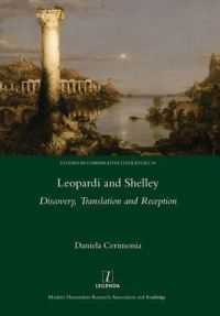 Book Cover for Leopardi and Shelley by Daniela Cerimonia
