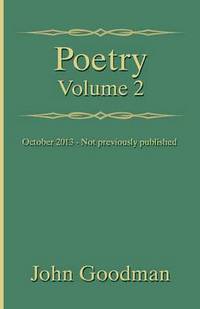Book Cover for Poetry. Volume 2 by John Goodman