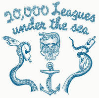 Book Cover for Twenty Thousand Leagues Under the Sea by Jules Verne, Jonny Trunk