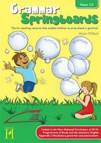 Book Cover for Grammar Springboards by Alison Milford