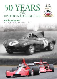Book Cover for 50 Years of the Historic Sports Car Club by Paul Lawrence