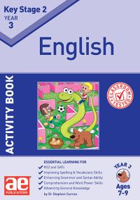 Book Cover for KS2 English Year 3 Activity Book by Dr Stephen C Curran, Autumn McMahon, Lynne Blything, Robyn Lynch