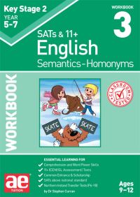 Book Cover for KS2 Semantics Year 5/6 Workbook 3 Homonyms by Dr Stephen C Curran