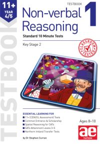 Book Cover for 11+ Nonverbal Reasoning Year 4/5 Testbook 1 by Dr Stephen C Curran