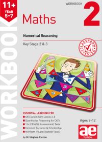 Book Cover for 11+ Maths Year 57 Workbook 2 by Dr Stephen C Curran