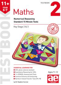 Book Cover for 11+ Maths Year 57 Testbook 2 by Dr Stephen C Curran