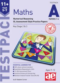 Book Cover for 11+ Maths Year 57 Testpack A Papers 14 by Dr Stephen C Curran