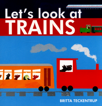 Book Cover for Let's Look at Trains by Harriet Blackford