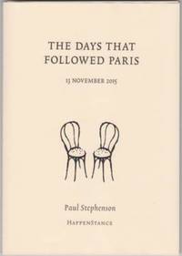 Book Cover for The Days That Followed Paris by Paul Stephenson