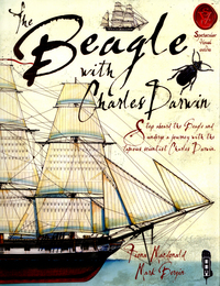 Book Cover for The Beagle With Charles Darwin by Fiona Macdonald