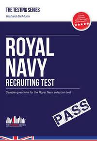 Book Cover for Royal Navy Recruit Test by Richard McMunn