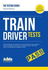 Book Cover for Train Driver Tests by Richard McMunn