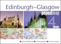 Book Cover for Edinburgh and Glasgow PopOut Map by PopOut Maps