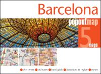 Book Cover for Barcelona PopOut Map by PopOut Maps