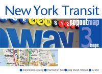 Book Cover for New York Transit PopOut Map by PopOut Maps