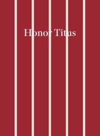 Book Cover for Honor Titus by Timothy Taylor Gallery
