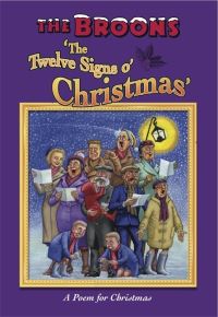 Book Cover for The Broons 'The Twelve Signs O' Christmas' by Waverley Books Ltd, David Donaldson, Morris Heggie