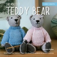 Book Cover for The Knitted Teddy Bear by Sandra Polley
