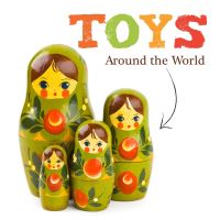Book Cover for Toys Around the World by Joanna Brundle