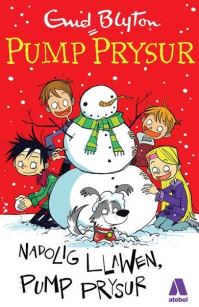Book Cover for Nadolig Llawen Pump Prysur by Enid Blyton