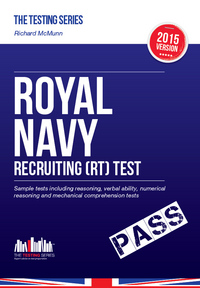 Book Cover for Royal Navy Recruiting Text by Richard McMunn