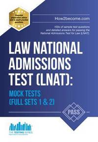 Book Cover for Law National Admissions Test (LNAT) by How2Become