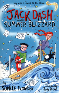 Book Cover for Jack Dash and the Summer Blizzard by Sophie Plowden