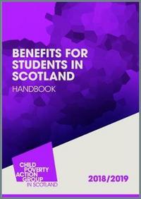 Book Cover for Benefits for Students in Scotland Handbook by Angela Toal