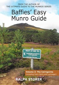 Book Cover for Baffies' Easy Munros Guide. Volume 3 Cairngorms by Ralph Storer