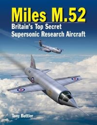 Book Cover for The Miles M.52 by Tony Buttler