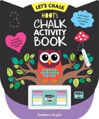 Book Cover for Hoot's Chalk Activity Book by Rowena Blyth