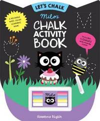 Book Cover for Milo's Chalk Activity Book by Rowena Blyth
