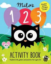 Book Cover for Milo's 123 Activity Book by Sarah Harman