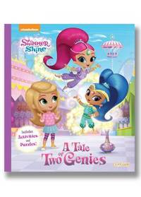 Book Cover for A Tale of Two Genies by David Lewman, Sindy Boveda Spackman