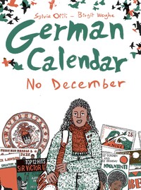 Book Cover for German Calendar by Sylvia Ofili