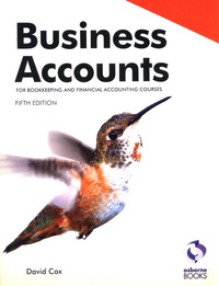 Book Cover for Business Accounts by David Cox