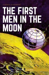 Book Cover for The First Men in the Moon by H G Wells