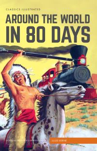 Book Cover for Around the World in 80 Days by Jules Verne