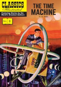Book Cover for The Time Machine by H G Wells, Lorenz Graham, Christina Choma, Karen Wenborn