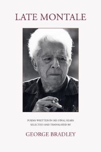 Book Cover for Late Montale by Eugenio Montale