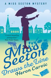 Book Cover for Miss Seeton Draws the Line by Heron Carvic