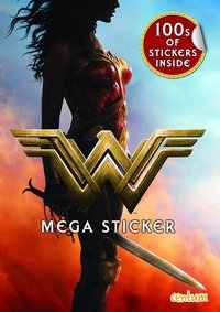 Book Cover for WONDER WOMAN MEGA STICKER BOOK by GOALden Times